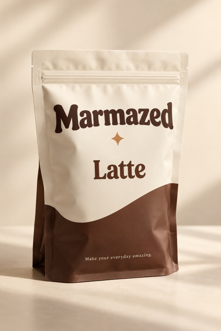 Marmazed Latte packaging concept